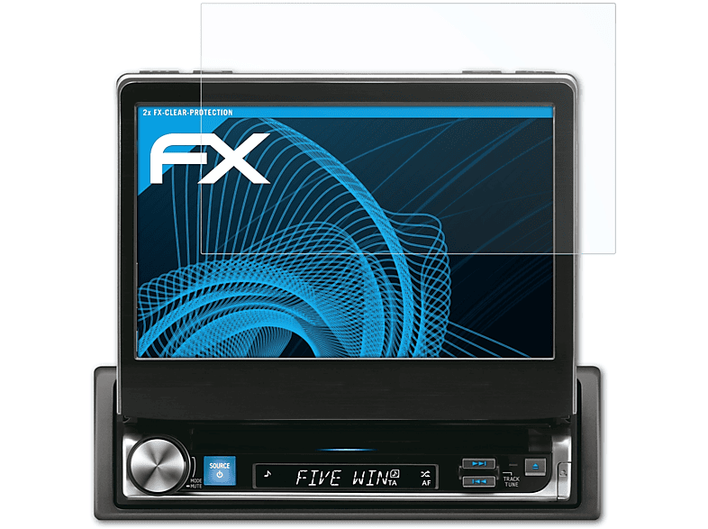 Alpine FX-Clear 2x ATFOLIX IVA-D511R) Displayschutz(für