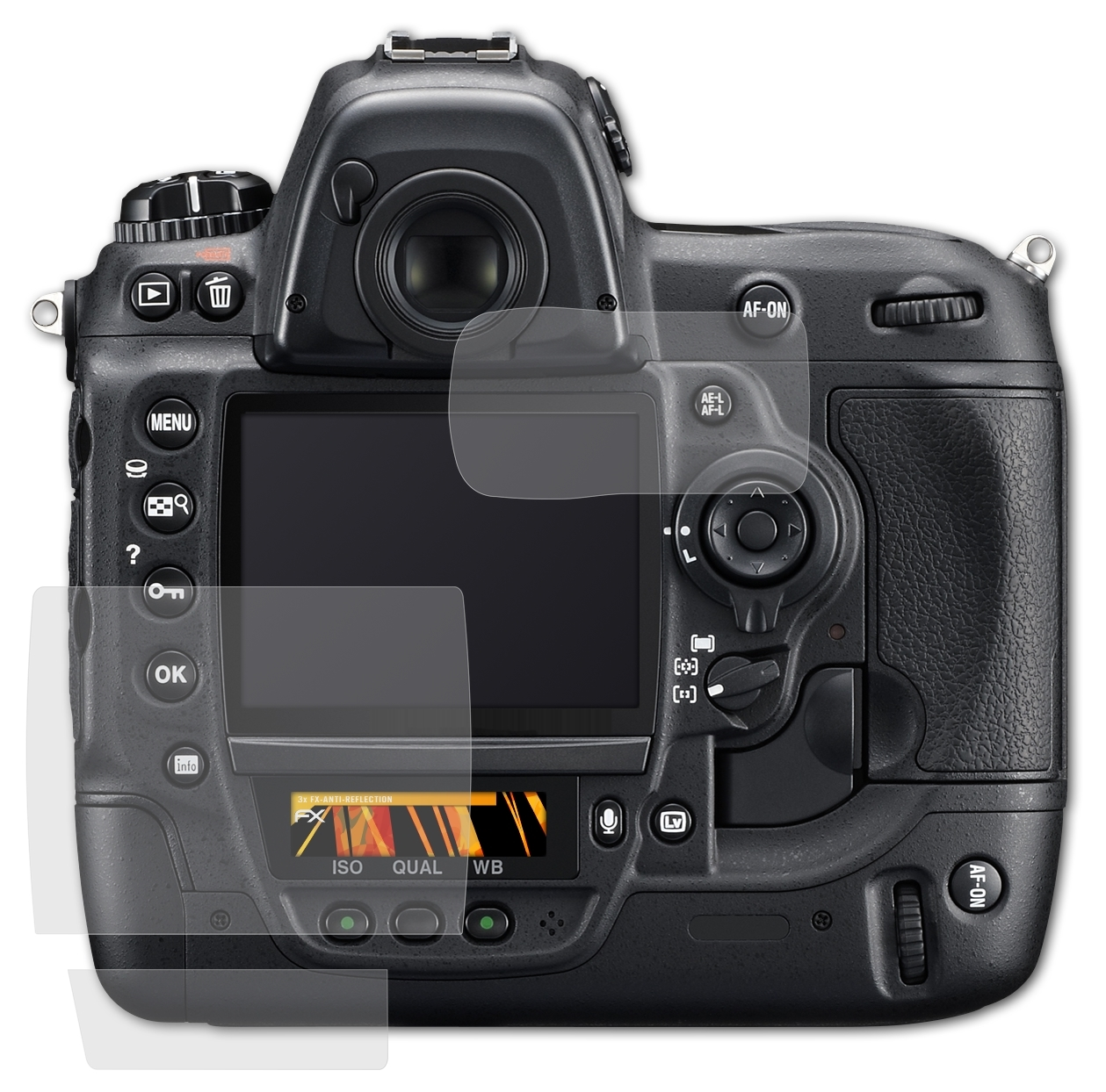 ATFOLIX 3x FX-Antireflex Displayschutz(für Nikon D3s)