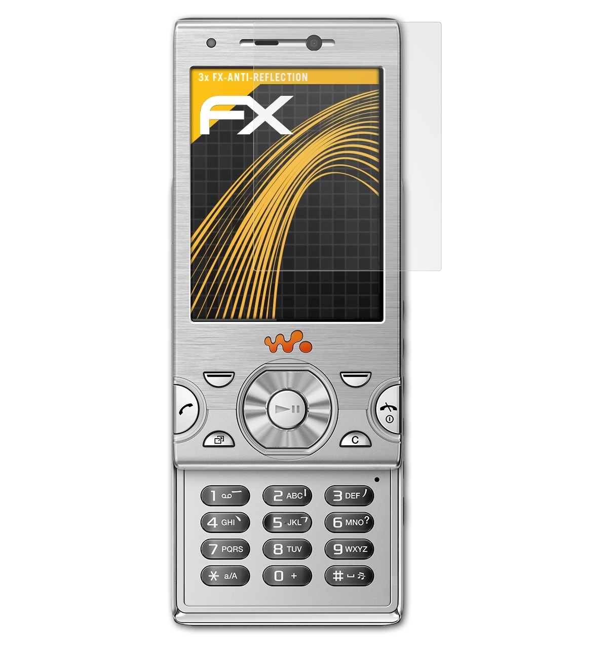 FX-Antireflex 3x W995) Displayschutz(für Sony-Ericsson ATFOLIX