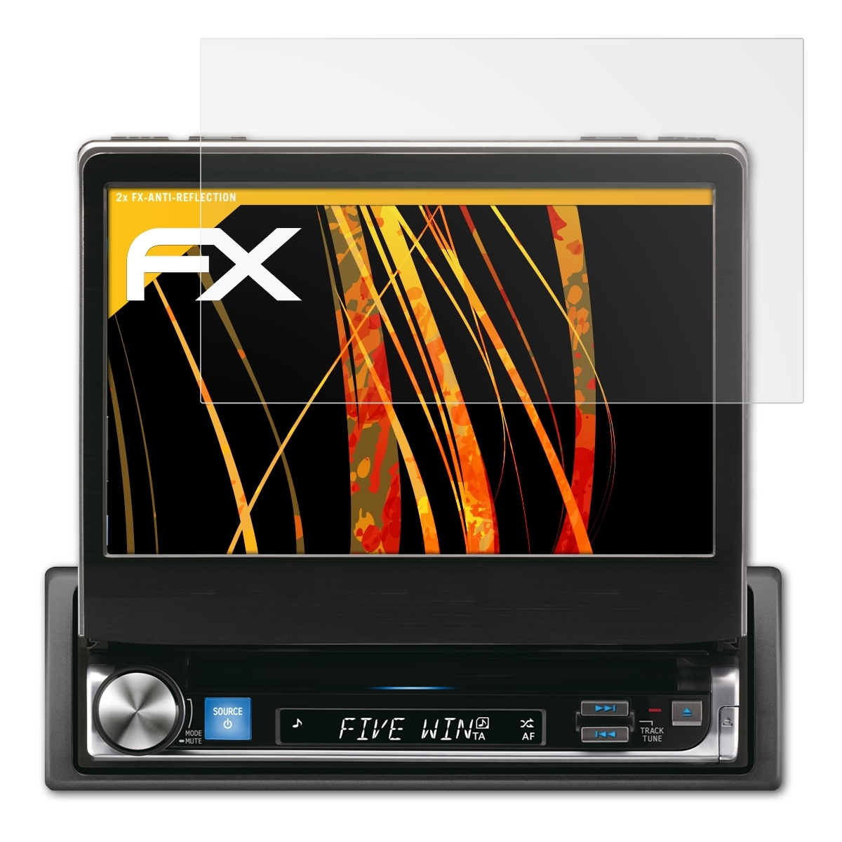 ATFOLIX 2x IVA-D511R) Displayschutz(für FX-Antireflex Alpine