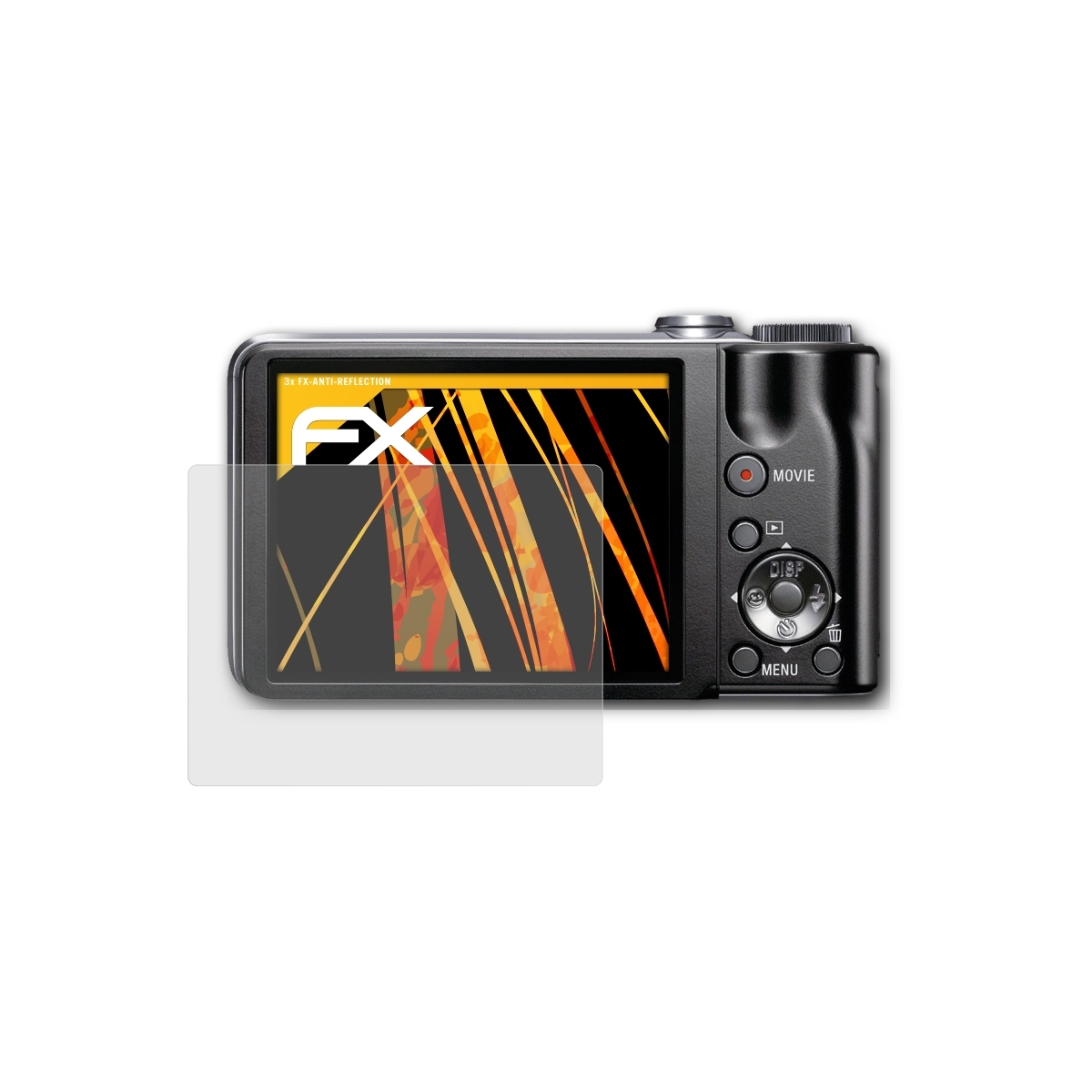 ATFOLIX 3x FX-Antireflex Sony Displayschutz(für DSC-HX5V)