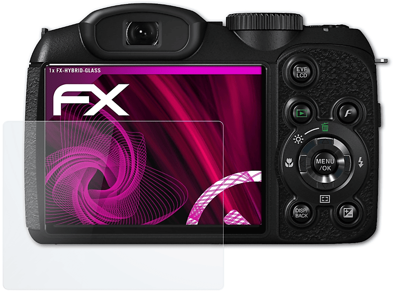 ATFOLIX FX-Hybrid-Glass Schutzglas(für Fujifilm FinePix S1600) | Kamera Schutzfolie