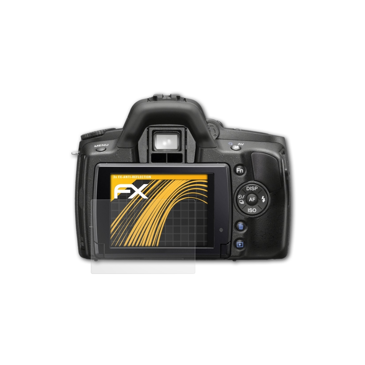 ATFOLIX 3x FX-Antireflex Displayschutz(für (DSLR-A390)) a390 Alpha Sony