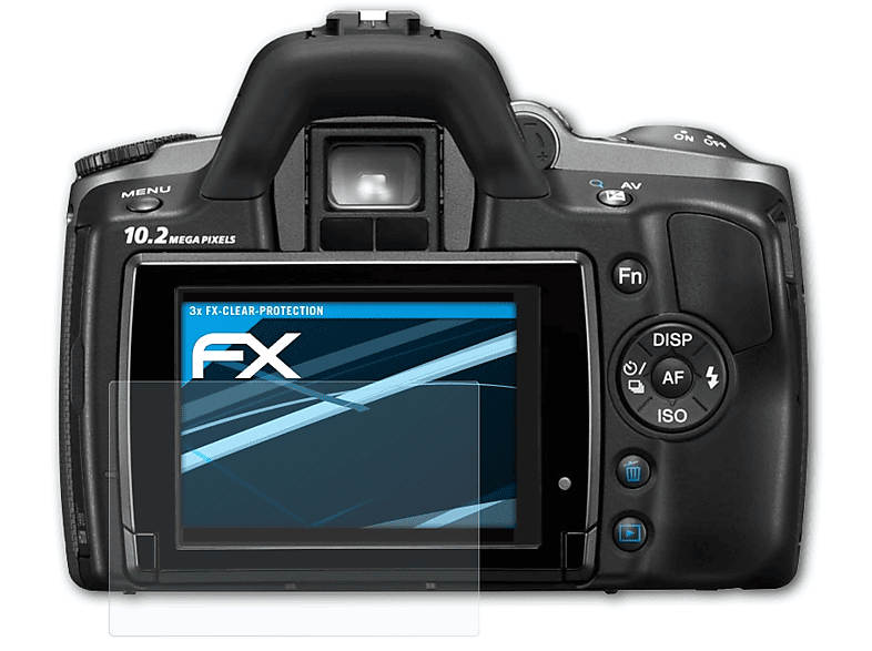 ATFOLIX 3x FX-Clear Sony Alpha a330 Displayschutz(für (DSLR-A330))