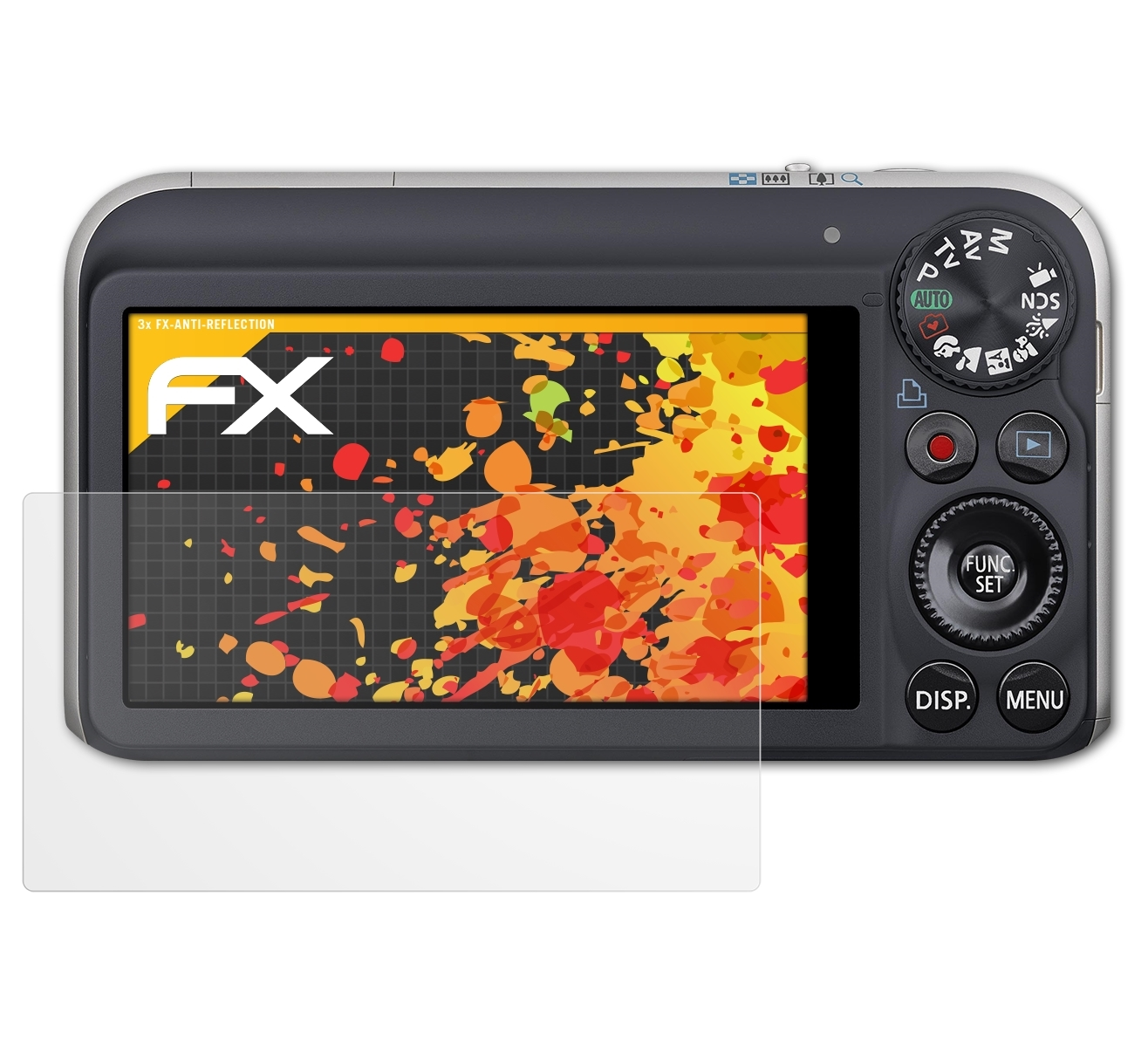 ATFOLIX Canon SX210 Displayschutz(für 3x FX-Antireflex IS) PowerShot