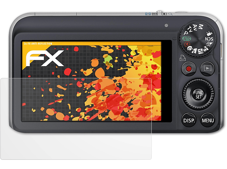 FX-Antireflex 3x Displayschutz(für ATFOLIX SX210 IS) Canon PowerShot