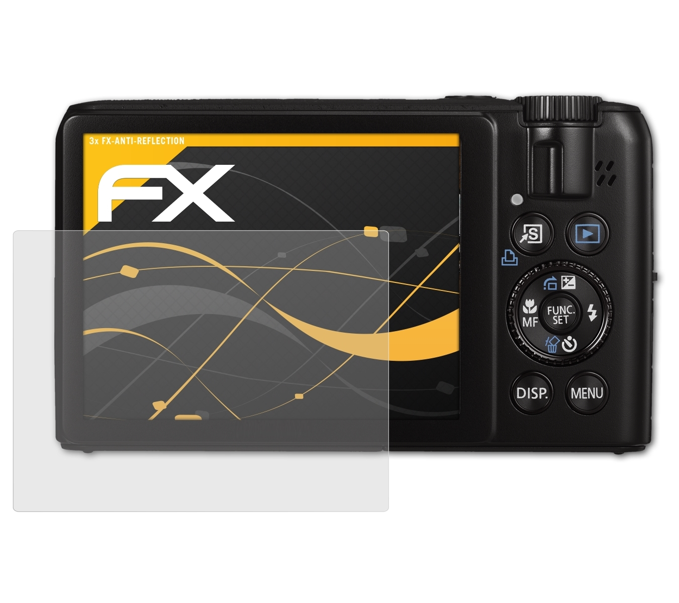 FX-Antireflex ATFOLIX Canon S90) Displayschutz(für 3x PowerShot