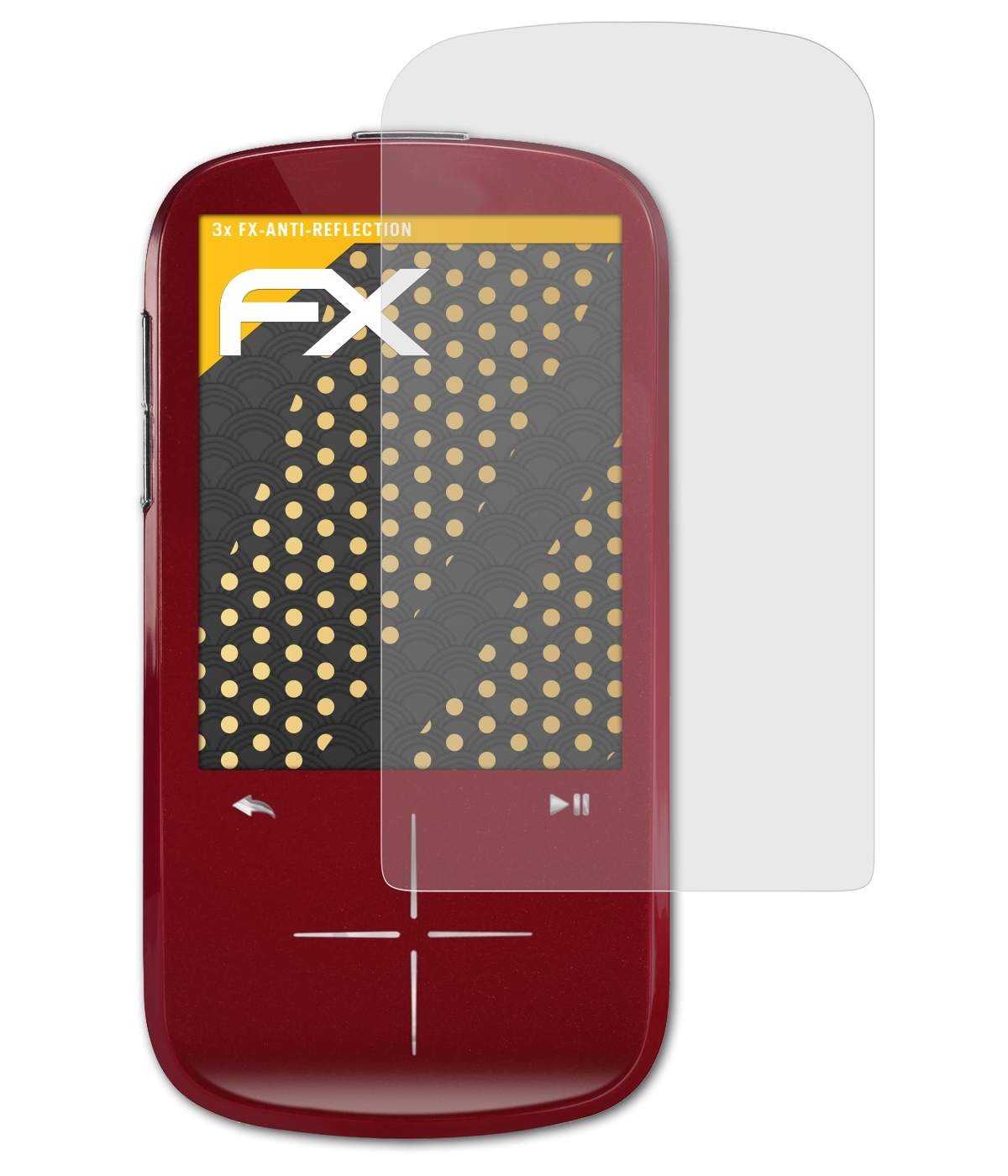 ATFOLIX 3x FX-Antireflex Displayschutz(für Fuze+) Sansa Sandisk