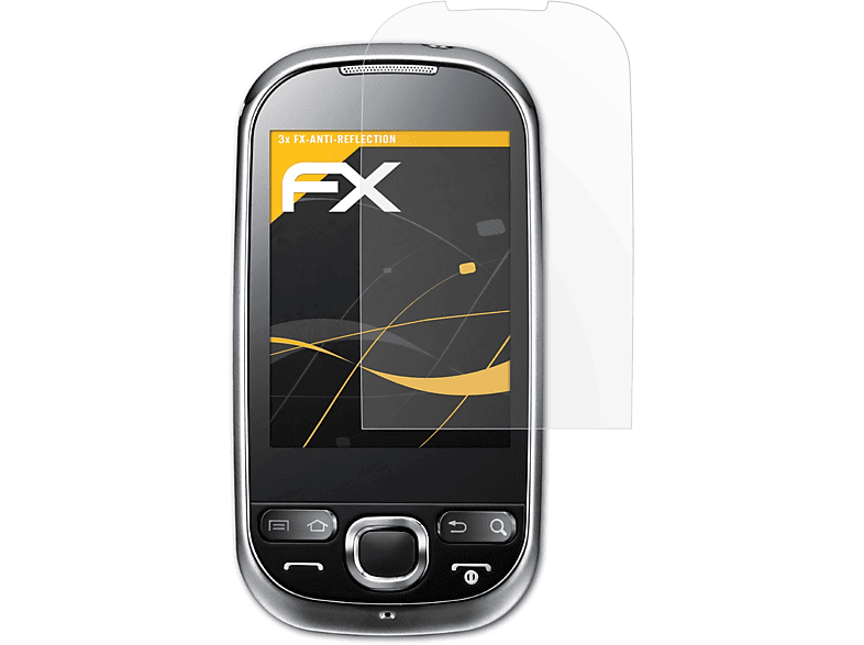 Galaxy 3x Samsung (GT-i5500)) ATFOLIX FX-Antireflex 550 Displayschutz(für