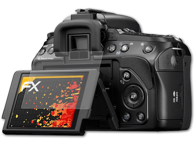 ATFOLIX 3x FX-Antireflex Displayschutz(für Sony Alpha a500 (DSLR-A500))