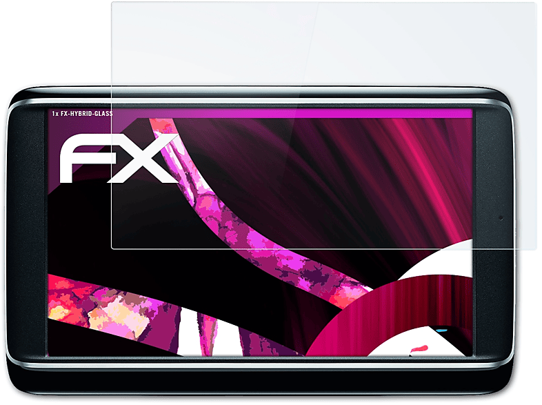 ATFOLIX FX-Hybrid-Glass Schutzglas(für Navigon 70 Premium)