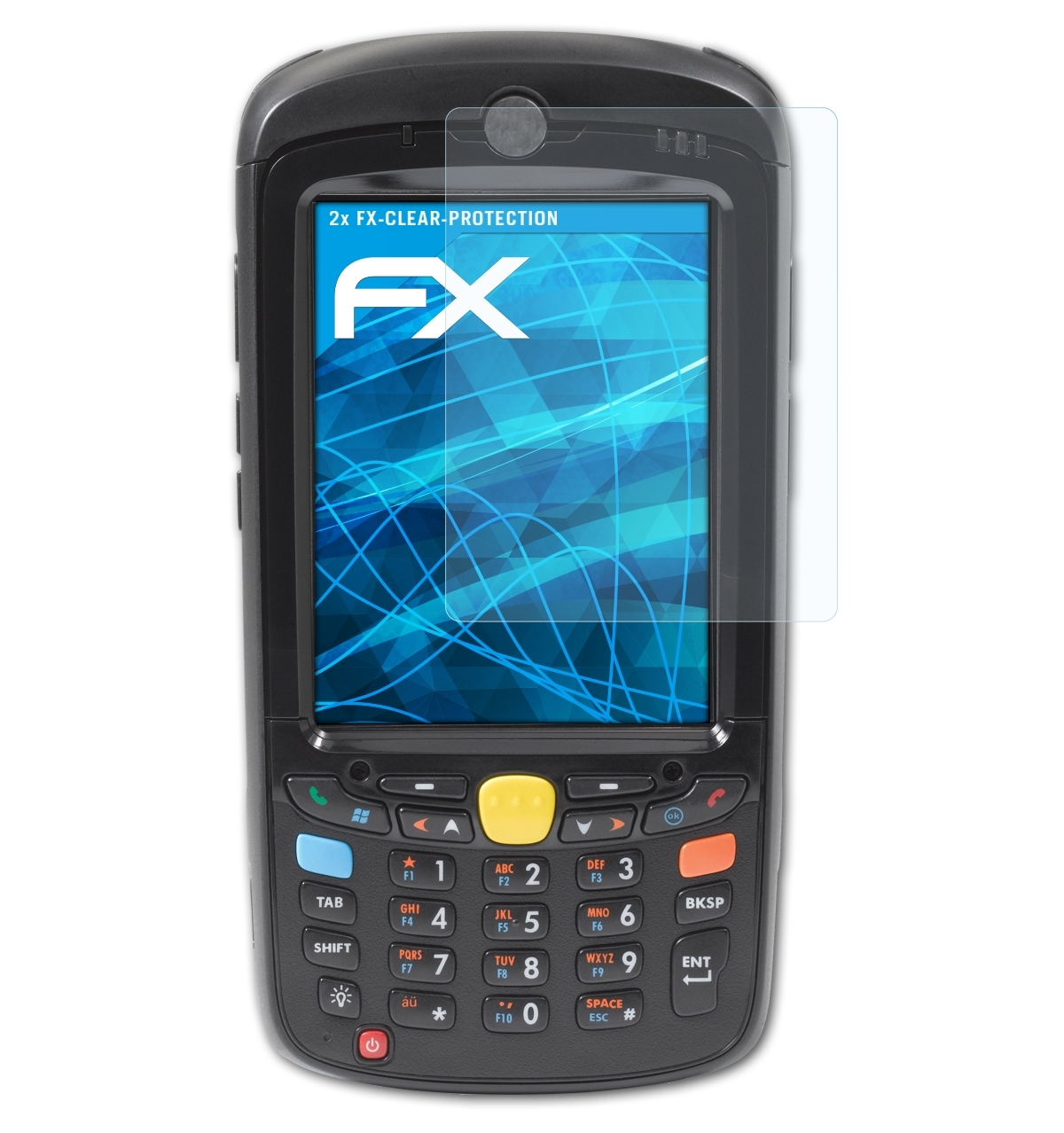 2x Displayschutz(für Motorola MC55 Enterprise) ATFOLIX FX-Clear