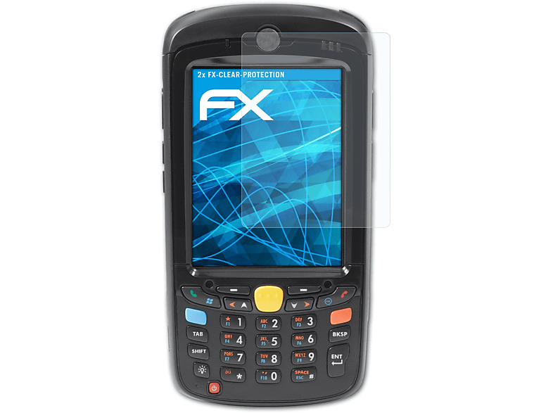 ATFOLIX 2x FX-Clear Displayschutz(für Motorola MC55 Enterprise)