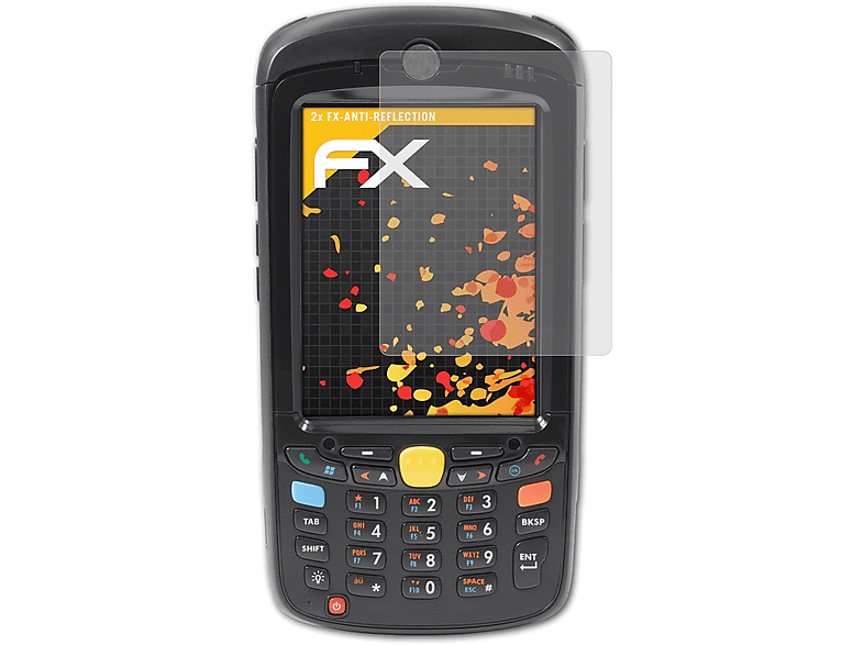 ATFOLIX 2x FX-Antireflex Displayschutz(für Motorola MC55 Enterprise)