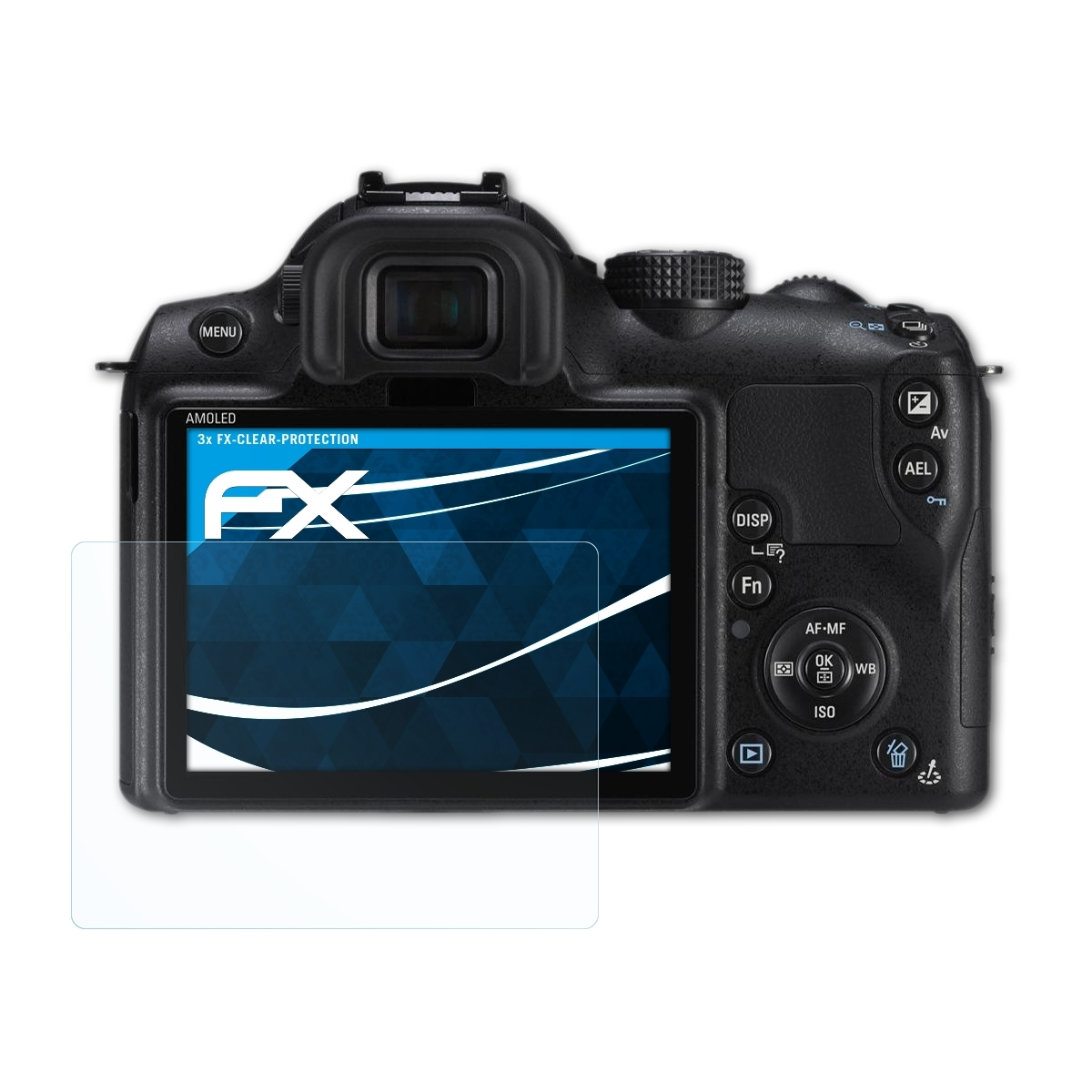 ATFOLIX FX-Clear NX10) Displayschutz(für Samsung 3x