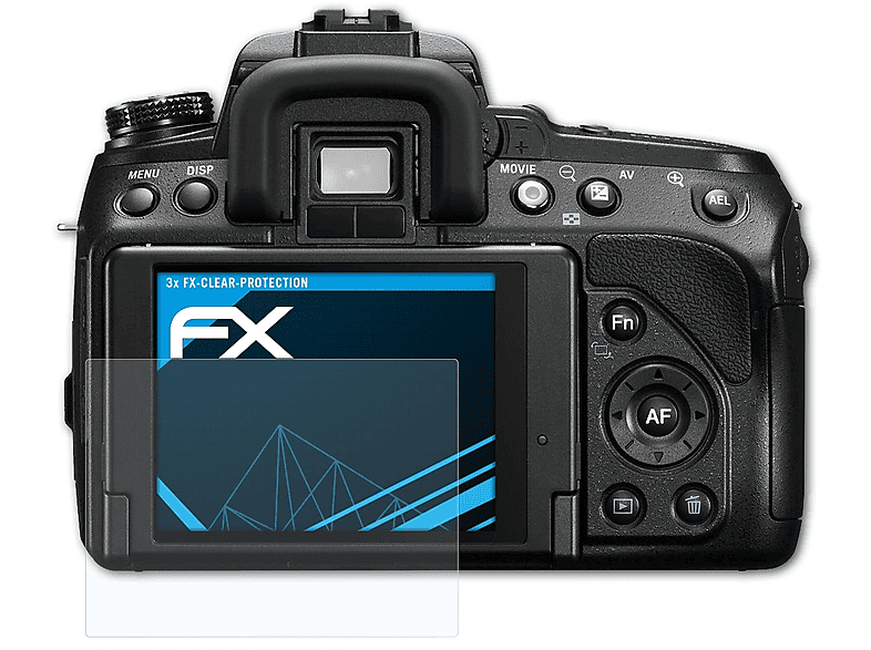 ATFOLIX 3x FX-Clear Displayschutz(für Sony Alpha a580 (DSLR-A580))