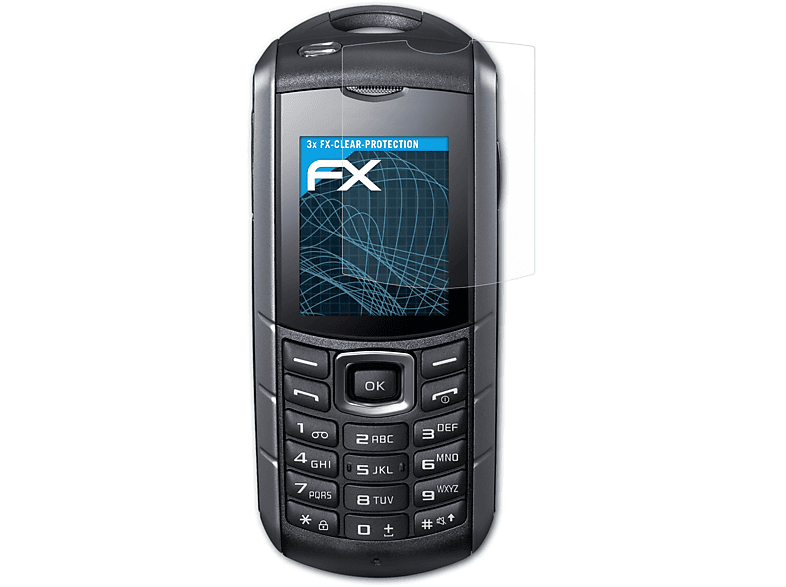 ATFOLIX 3x FX-Clear Displayschutz(für Samsung E2370)