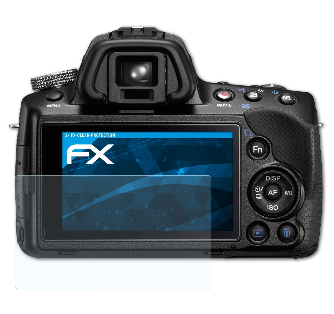 ATFOLIX Displayschutz(für (SLT-A33)) 3x a33 FX-Clear Alpha Sony