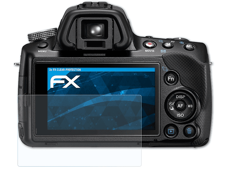 ATFOLIX 3x FX-Clear Displayschutz(für Sony Alpha a33 (SLT-A33))