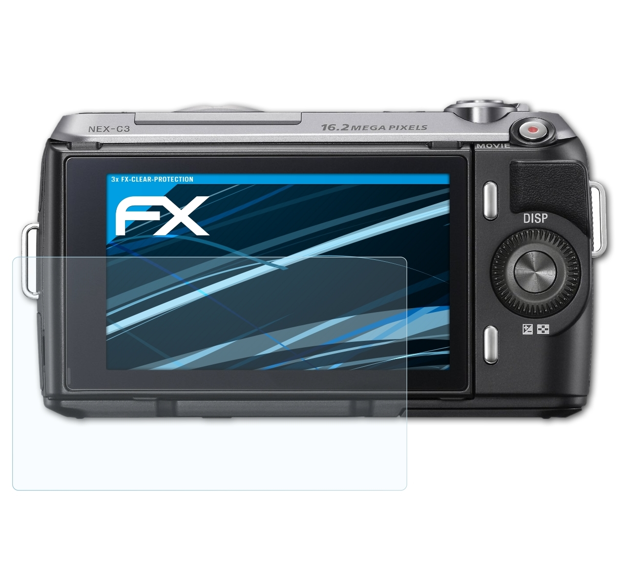 Sony FX-Clear Displayschutz(für 3x ATFOLIX NEX-C3)