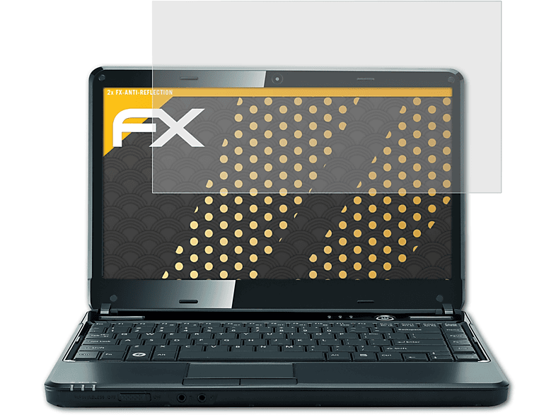 ATFOLIX 2x FX-Antireflex Displayschutz(für Fujitsu Lifebook T901)