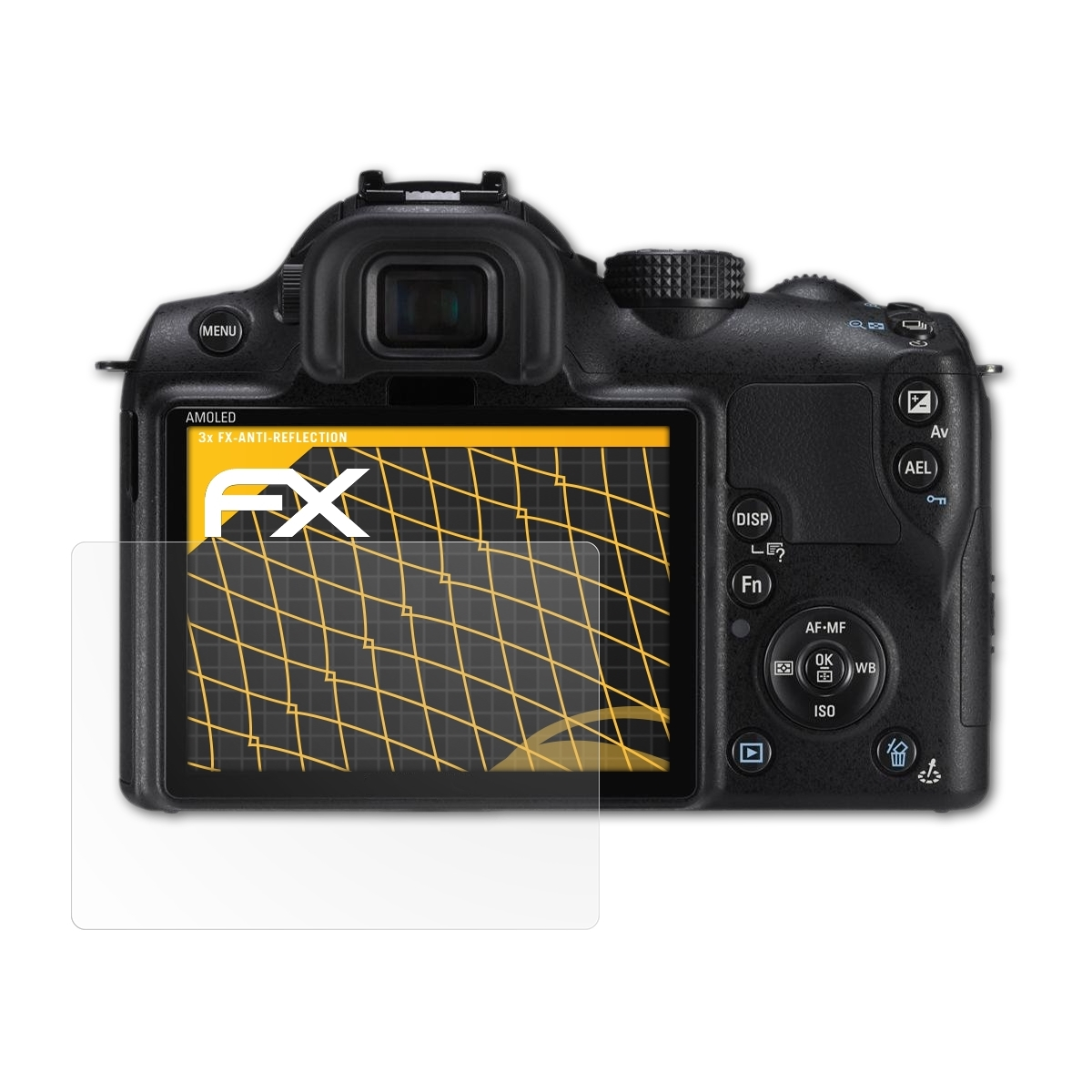 ATFOLIX 3x FX-Antireflex Samsung Displayschutz(für NX11)
