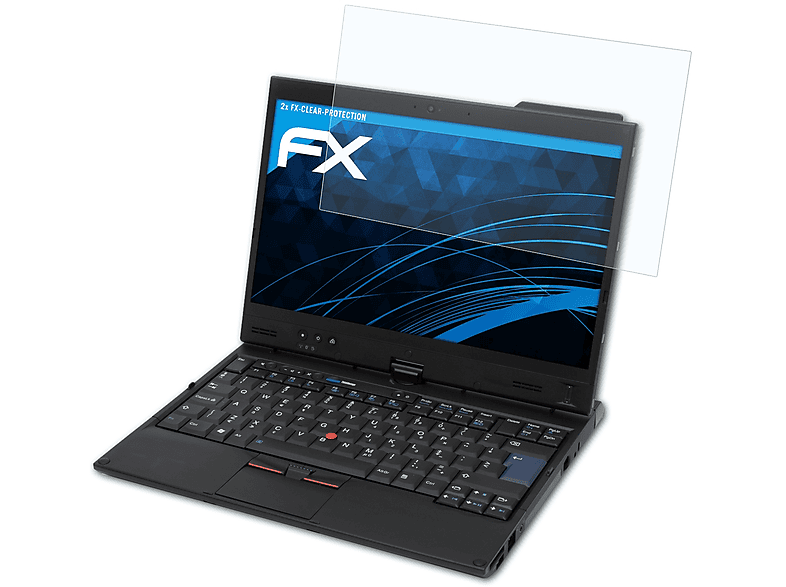 ATFOLIX 2x FX-Clear Displayschutz(für Lenovo ThinkPad X220 Tablet)