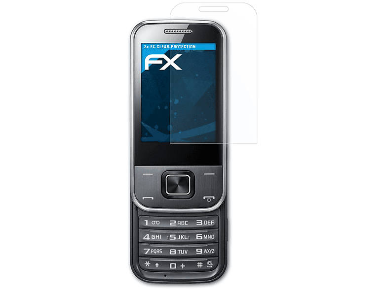 3x Samsung Displayschutz(für FX-Clear ATFOLIX C3750)