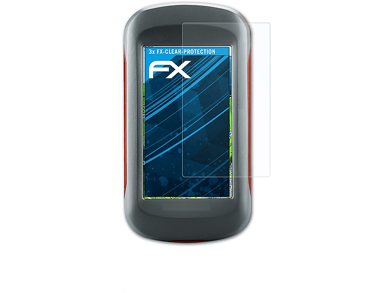ATFOLIX 3x FX-Clear Displayschutz(für Garmin Montana 650)