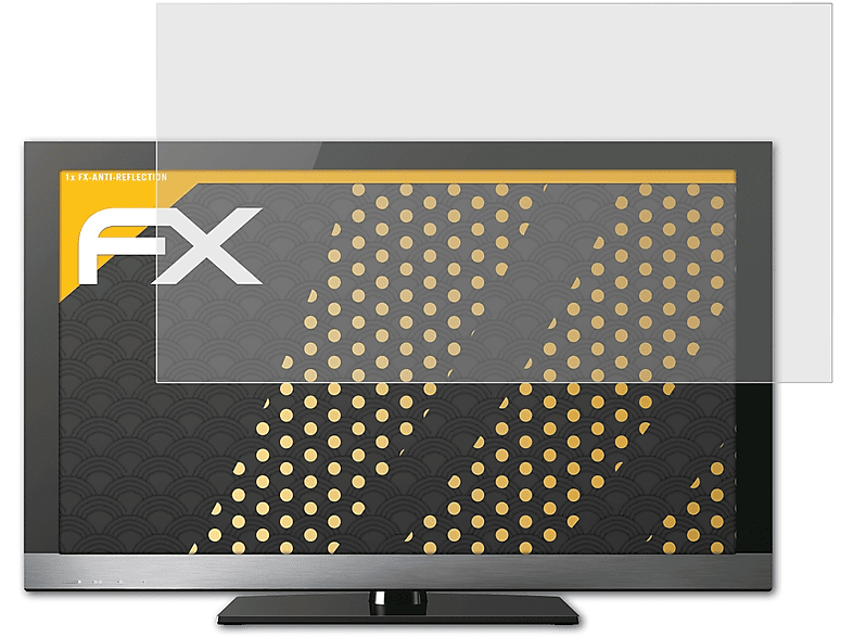 KDL-40EX505) Displayschutz(für Sony BRAVIA ATFOLIX FX-Antireflex