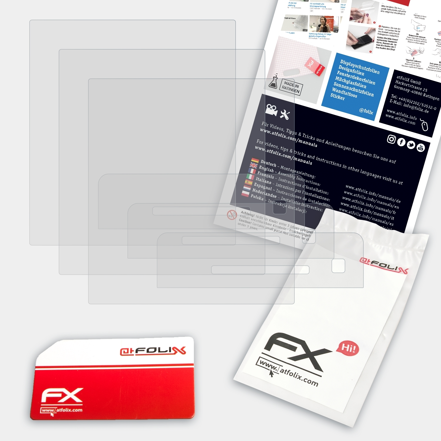 C902) Displayschutz(für ATFOLIX Sony-Ericsson FX-Antireflex 3x