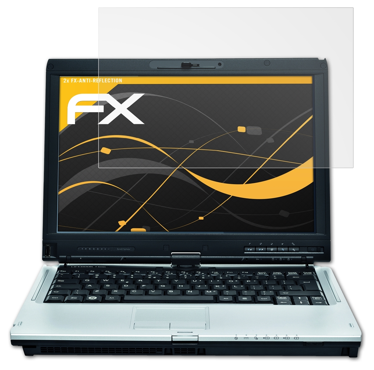 ATFOLIX Fujitsu T900) Lifebook Displayschutz(für 2x FX-Antireflex