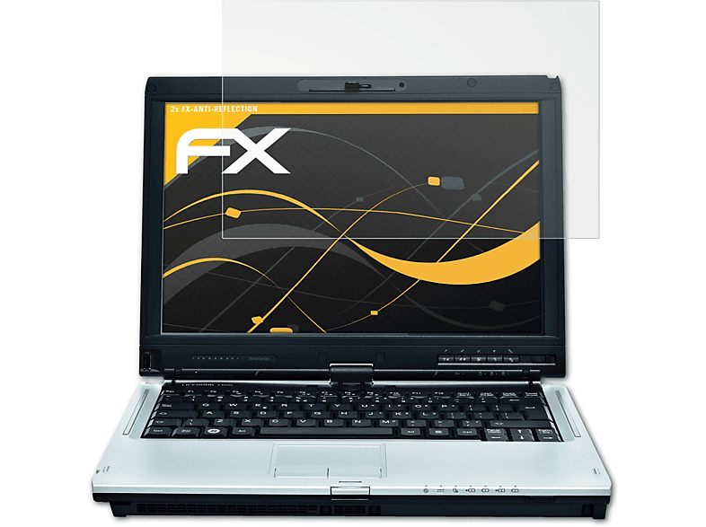 T900) 2x Displayschutz(für Fujitsu FX-Antireflex Lifebook ATFOLIX