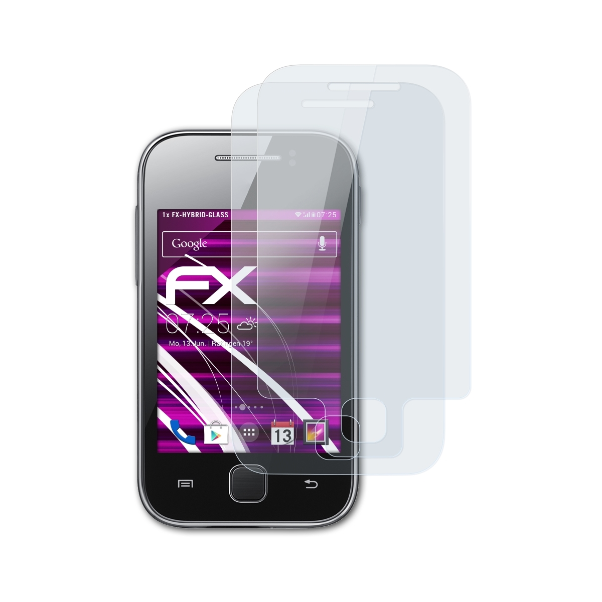 Samsung ATFOLIX Y Galaxy (GT-S5360)) Schutzglas(für FX-Hybrid-Glass