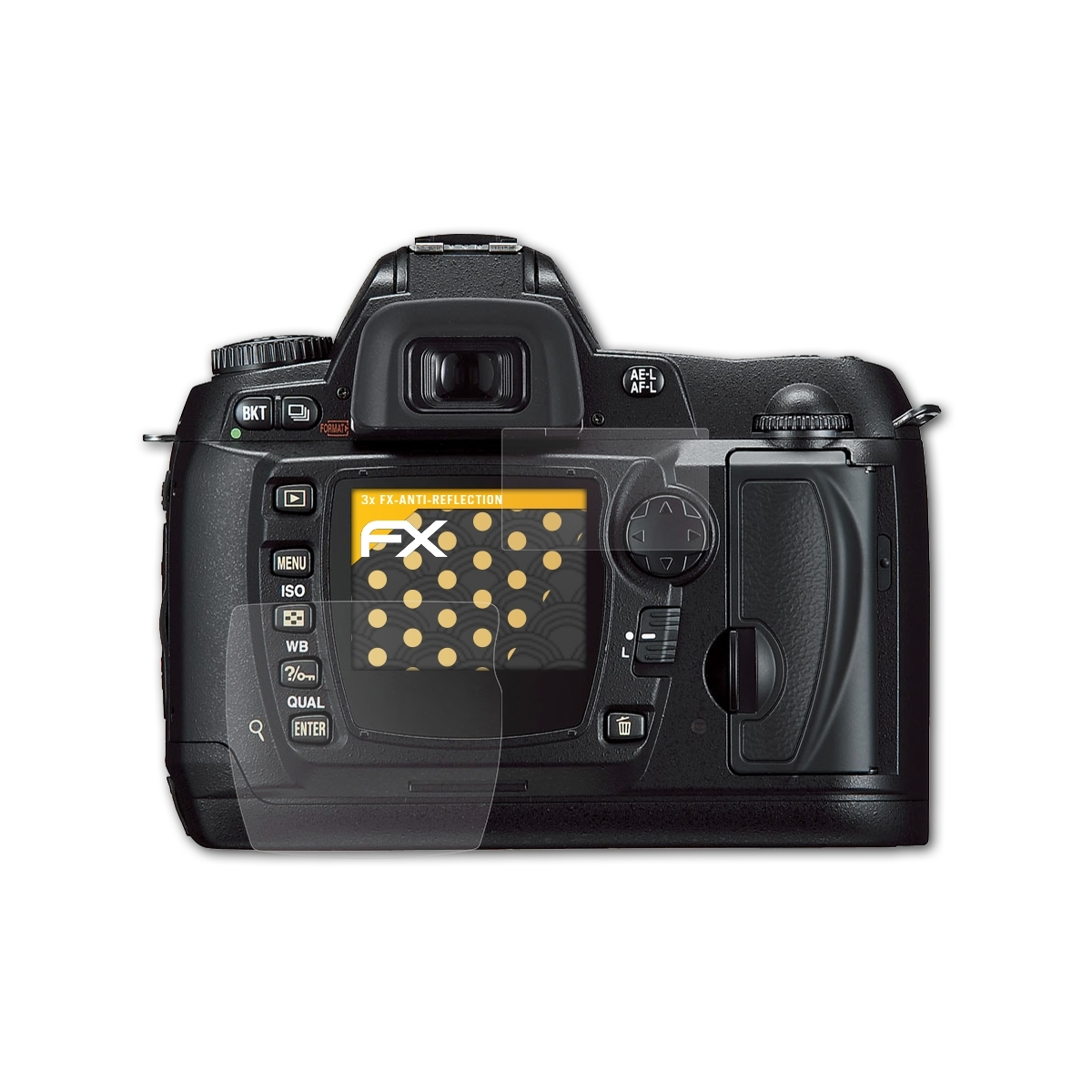 ATFOLIX 3x FX-Antireflex Displayschutz(für Nikon D70s)