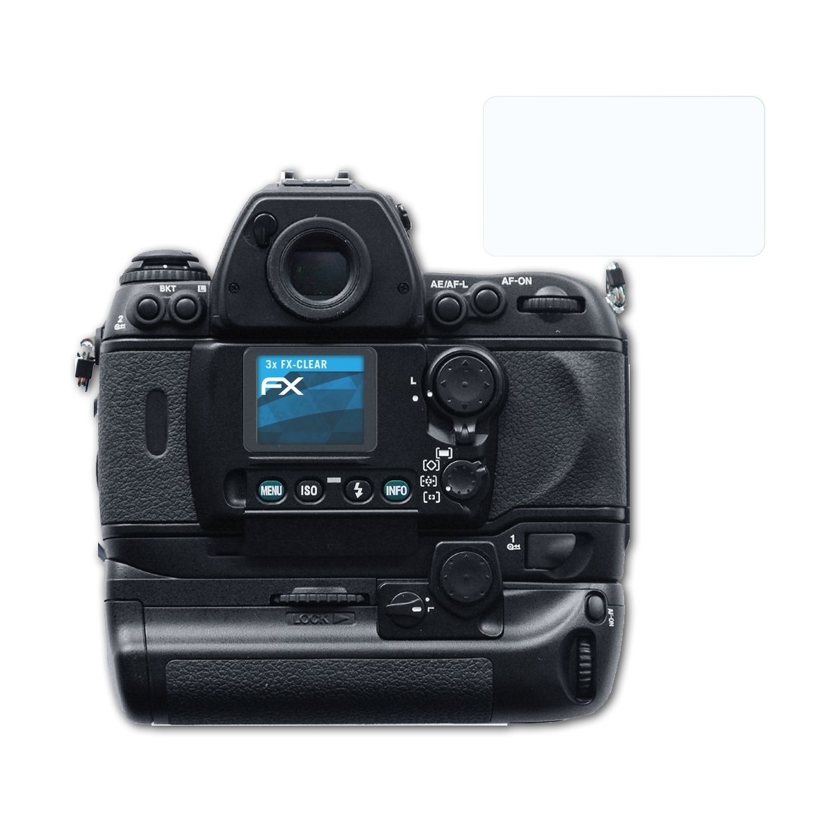 3x FX-Clear Nikon Displayschutz(für F6) ATFOLIX
