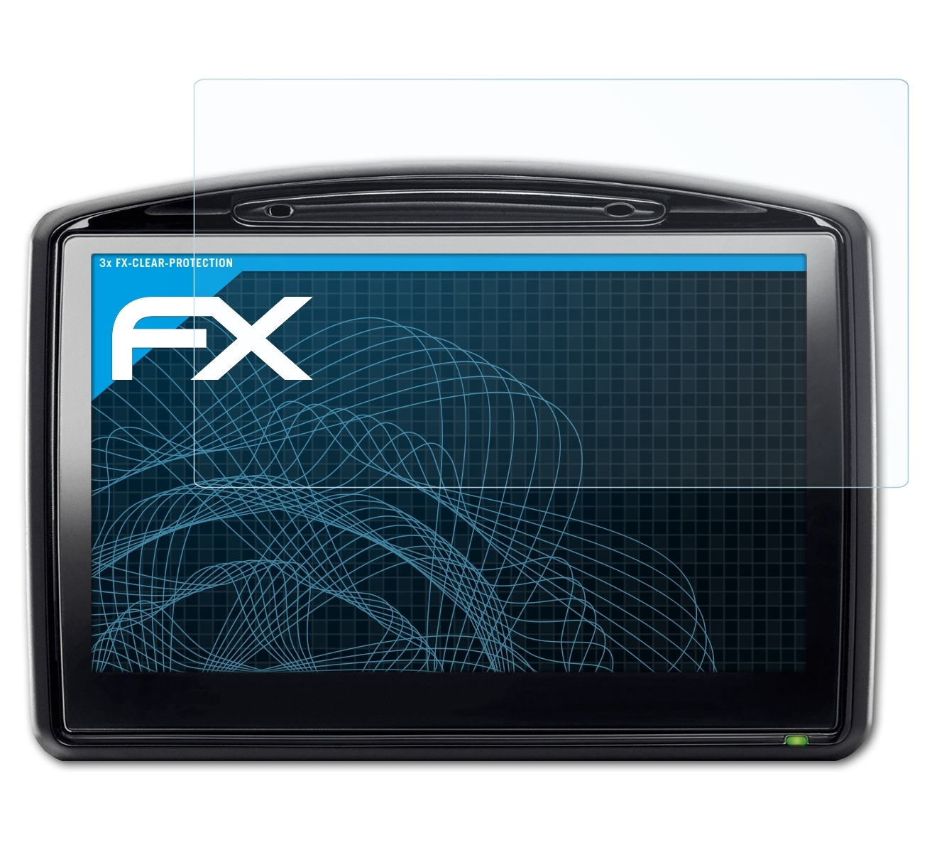 3x Displayschutz(für (2008)) FX-Clear ATFOLIX TomTom 930 GO