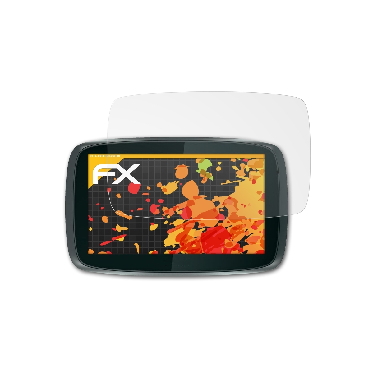 FX-Antireflex ATFOLIX 500 GO 3x (2005)) Displayschutz(für TomTom