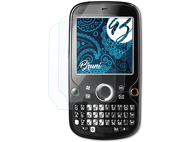 BRUNI 2x Basics-Clear Palm Schutzfolie(für Treo Pro)