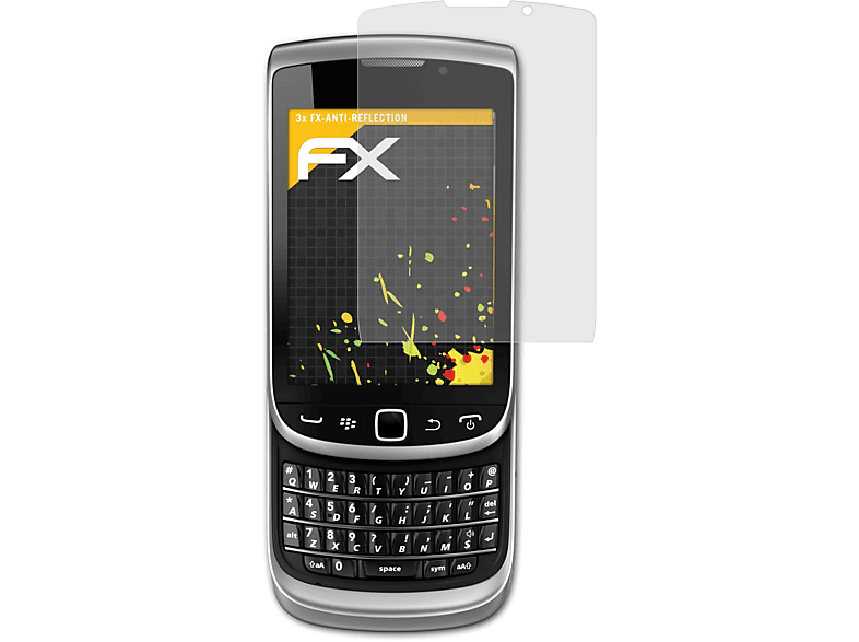 Torch Displayschutz(für ATFOLIX 3x FX-Antireflex Blackberry 9810)