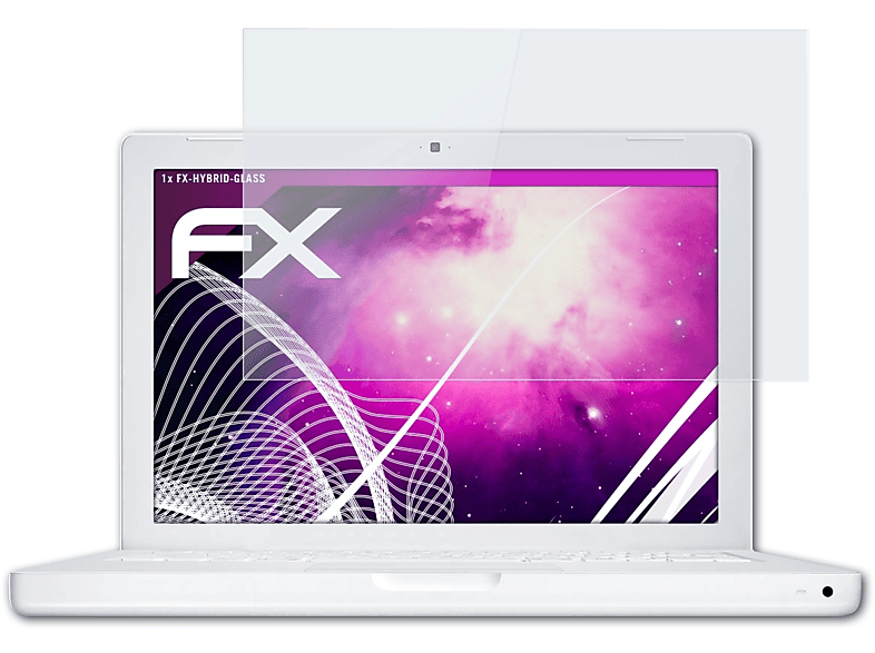 13,3 White Apple WXGA) FX-Hybrid-Glass Schutzglas(für ATFOLIX MacBook