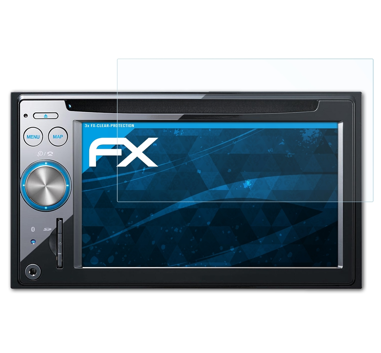 ATFOLIX 3x Avic-F900BT) Pioneer FX-Clear Displayschutz(für