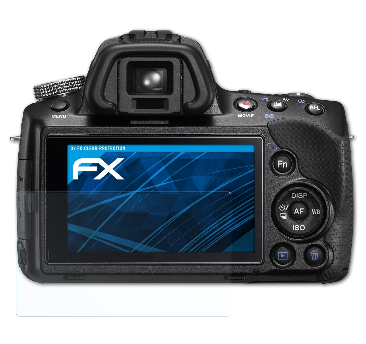 ATFOLIX 3x FX-Clear Displayschutz(für (SLT-A35)) Sony a35 Alpha