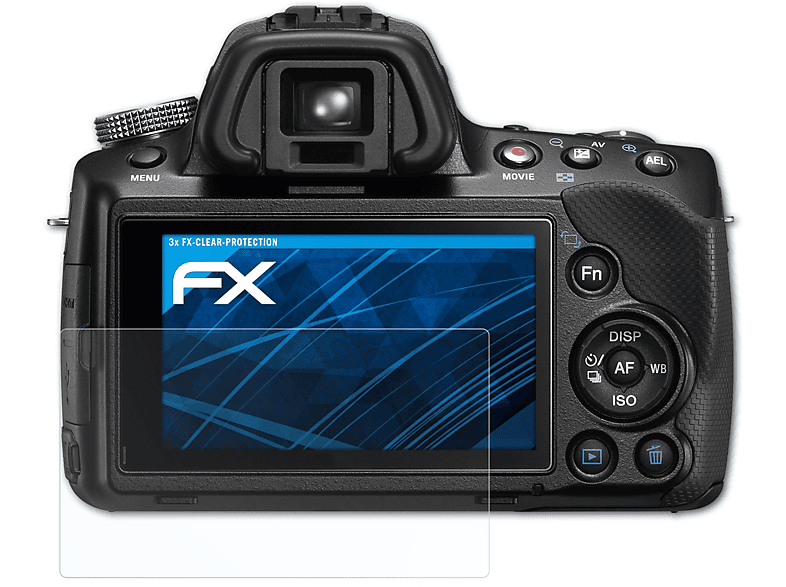 ATFOLIX 3x FX-Clear Displayschutz(für Sony Alpha a35 (SLT-A35))
