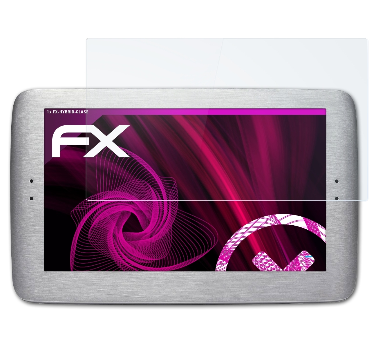 FX-Hybrid-Glass 8310) Schutzglas(für ATFOLIX Navigon