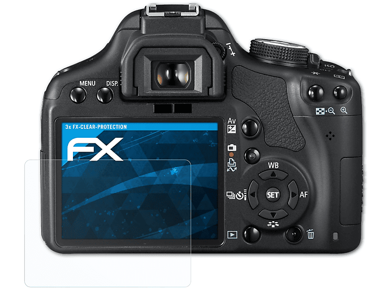 EOS FX-Clear ATFOLIX 3x Canon Displayschutz(für 500D)