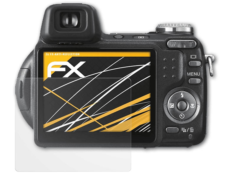 ATFOLIX 3x FX-Antireflex Sony Displayschutz(für DSC-H5)