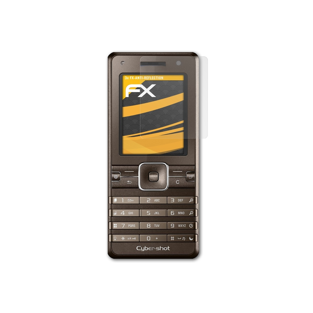 FX-Antireflex Displayschutz(für K770i) 3x Sony-Ericsson ATFOLIX