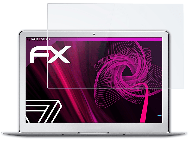 MacBook ATFOLIX WXGA) Air 13,3 Schutzglas(für FX-Hybrid-Glass Apple
