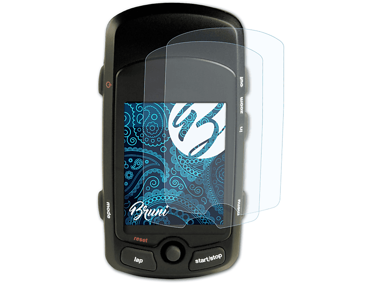 Garmin Basics-Clear 2x BRUNI 705) Edge Schutzfolie(für